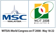 Logo World Congress on IT 2008